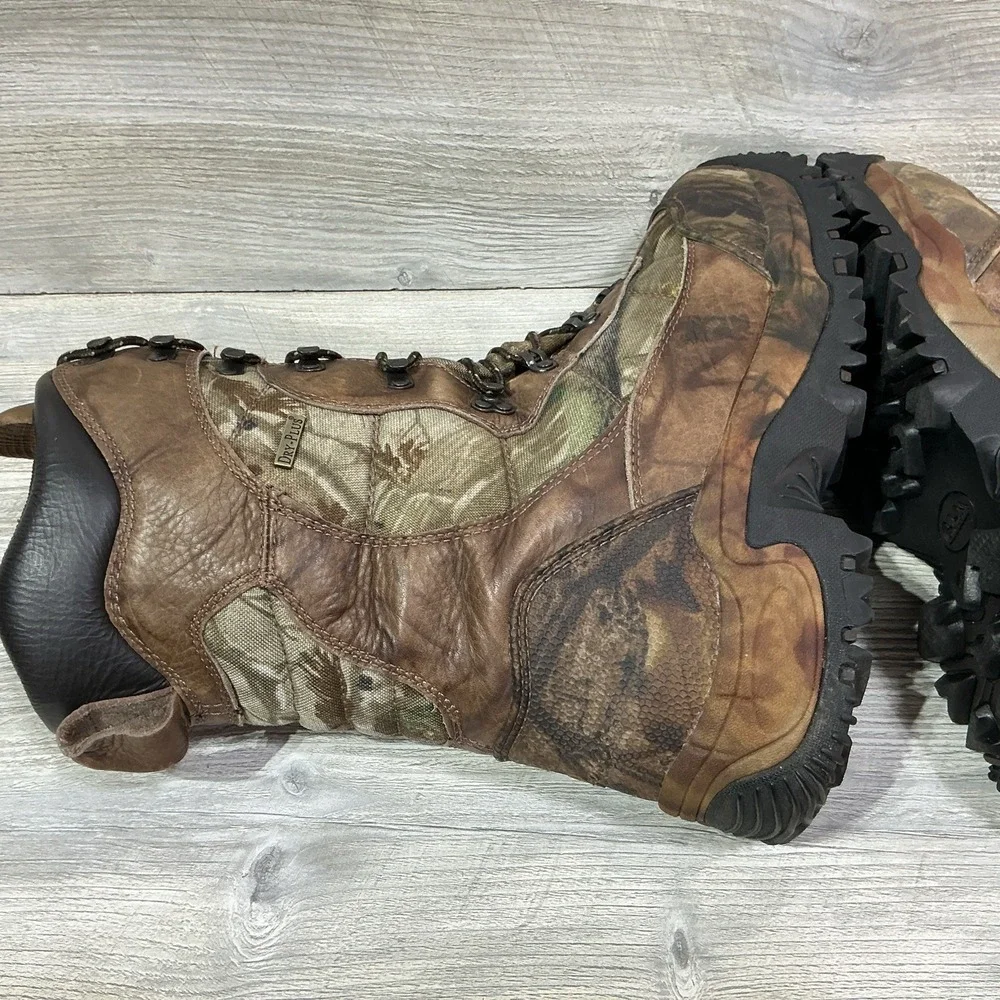 Cabela's Inferno Insulated Hunting Boots Men's 14D Brown TrueTimber Dry Plus